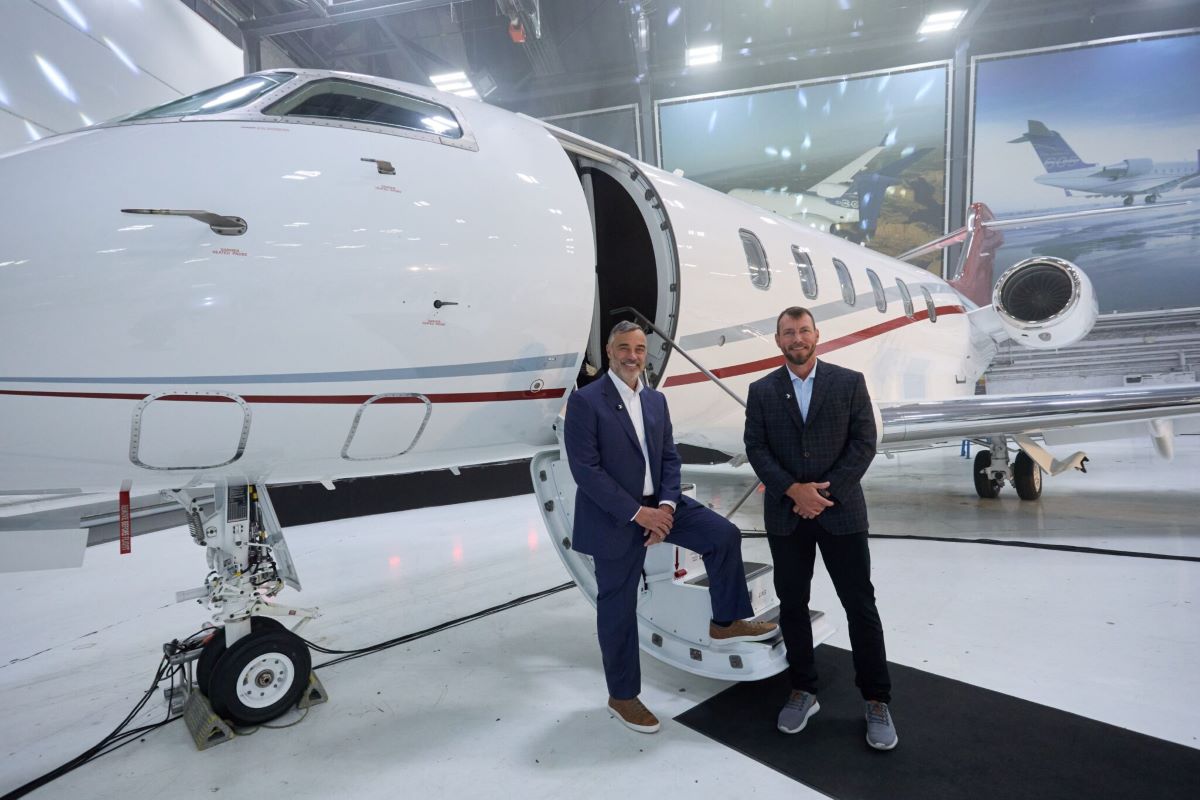 Bombardier поставила AB Jets первый Challenger 3500