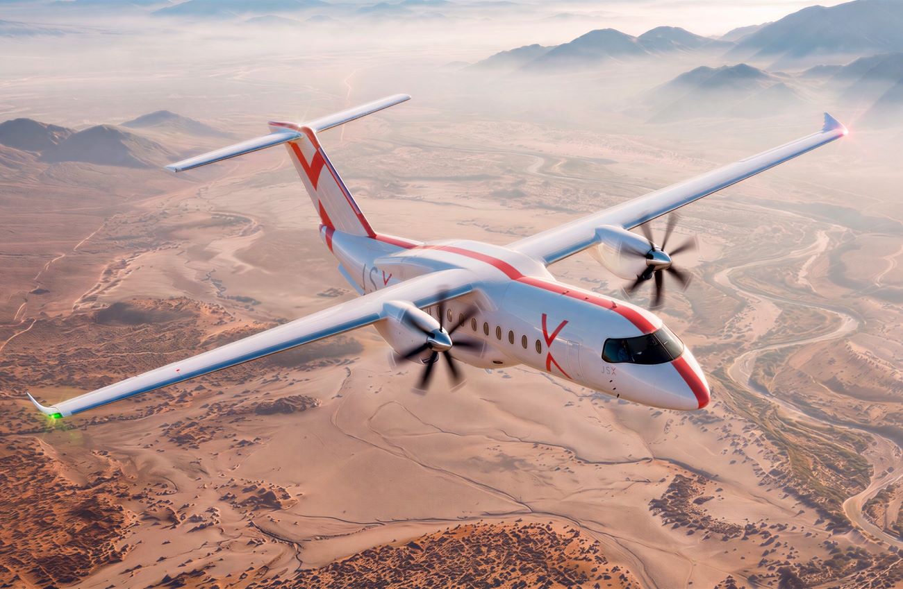 JSX разместила подтвержденный депозитом заказ на 50 самолётов Heart Aerospace