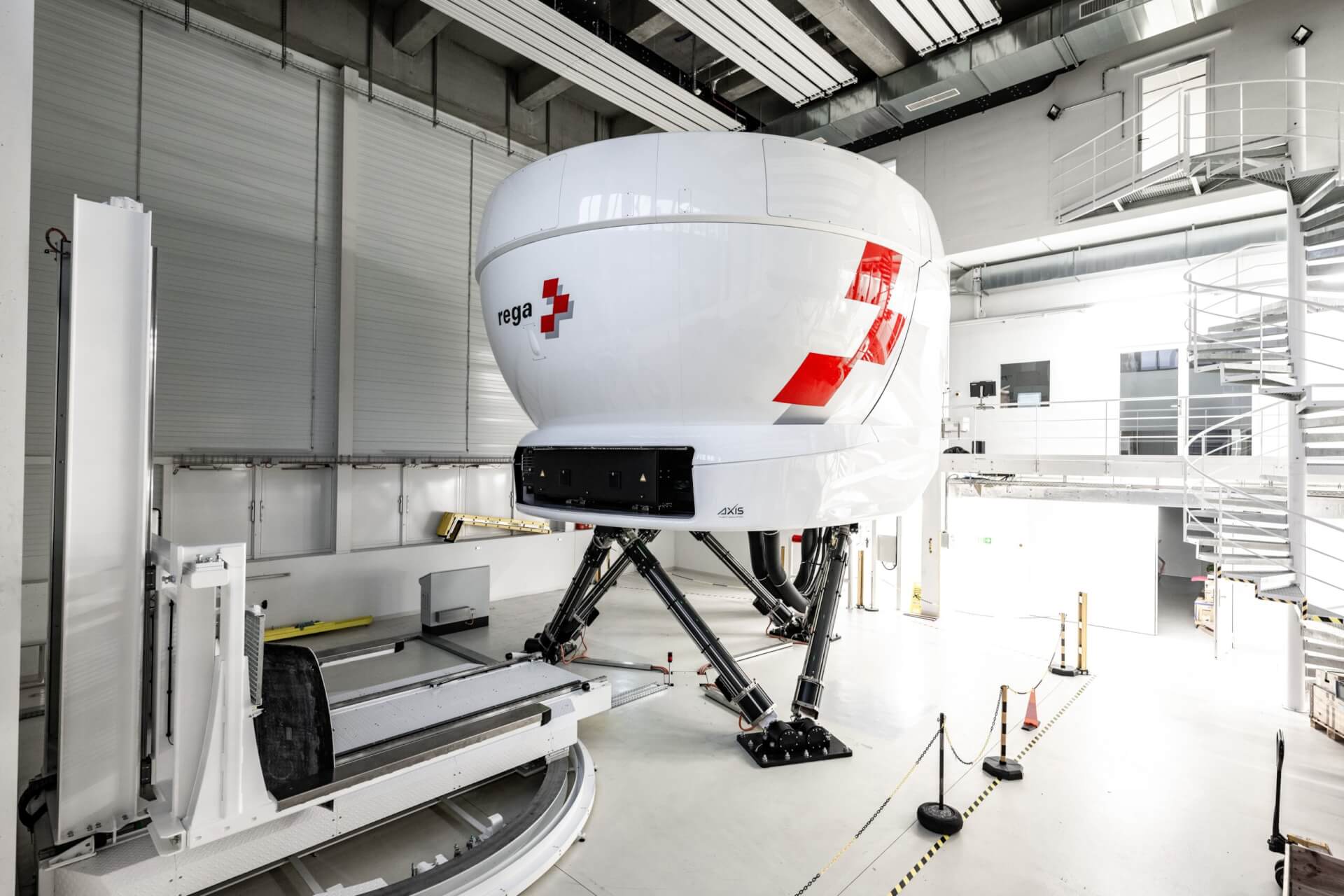 Rega Swiss Air Rescue получил собственный симулятор Challenger 650