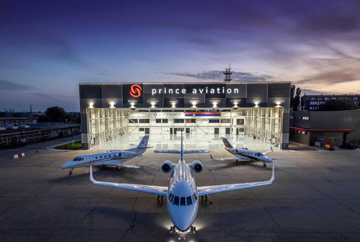 Сербская Prince Aviation получила словенский AOC  