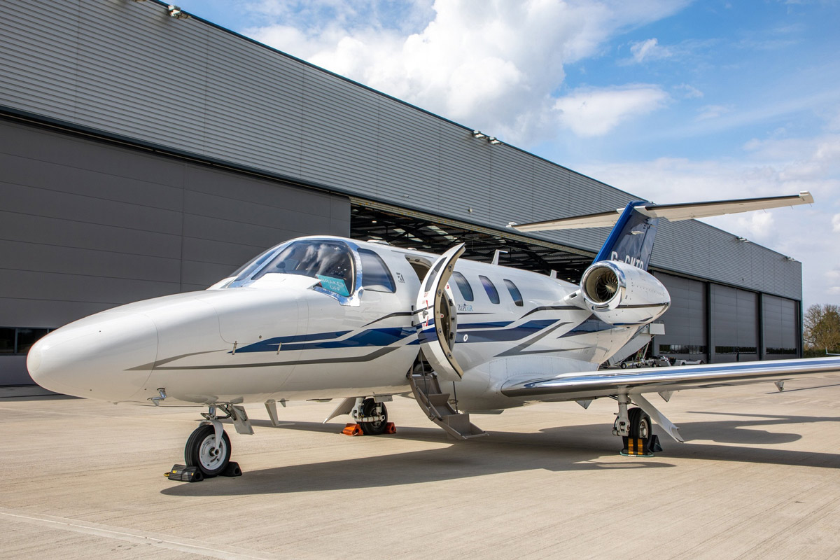 Air Charter Scotland    Cessna Citation 2