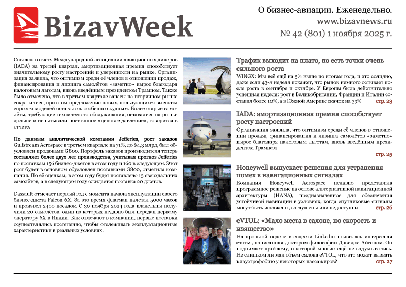 BizavWeek № 42 (801)